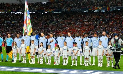 L'équipe de France alignée ce soir en demi-finales de la Ligue des Nations face à l'Espagne.