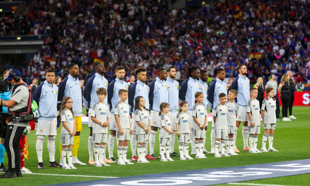 Les joueurs de l'équipe de France