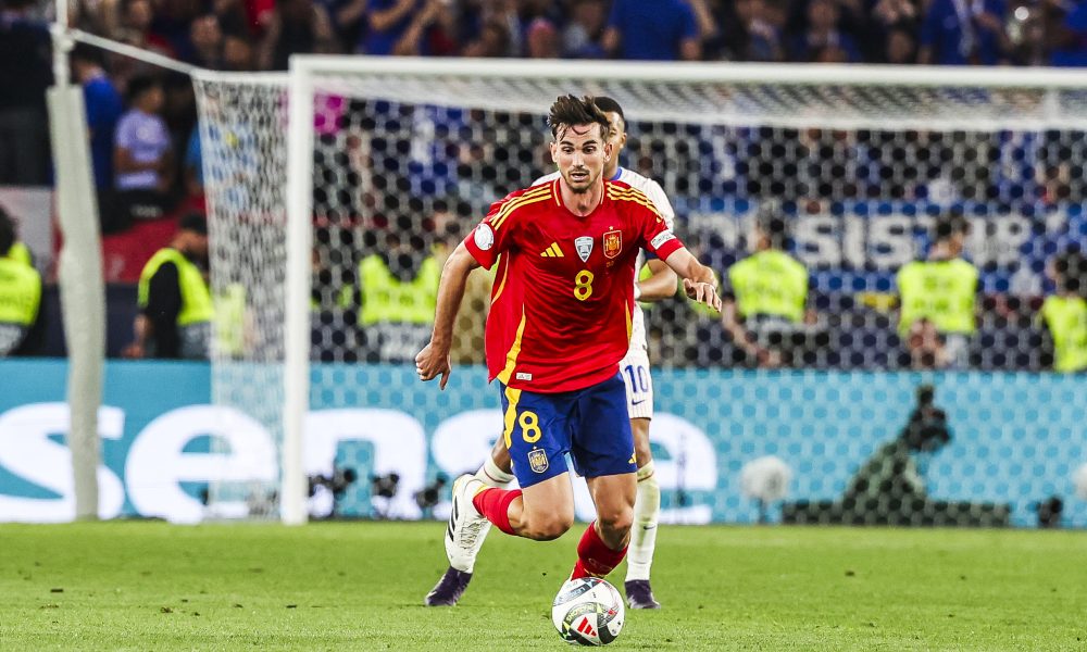 Le milieu espagnol du PSG Fabian Ruiz, lors de la demi-finale de Ligue des Nations France-Espagne.