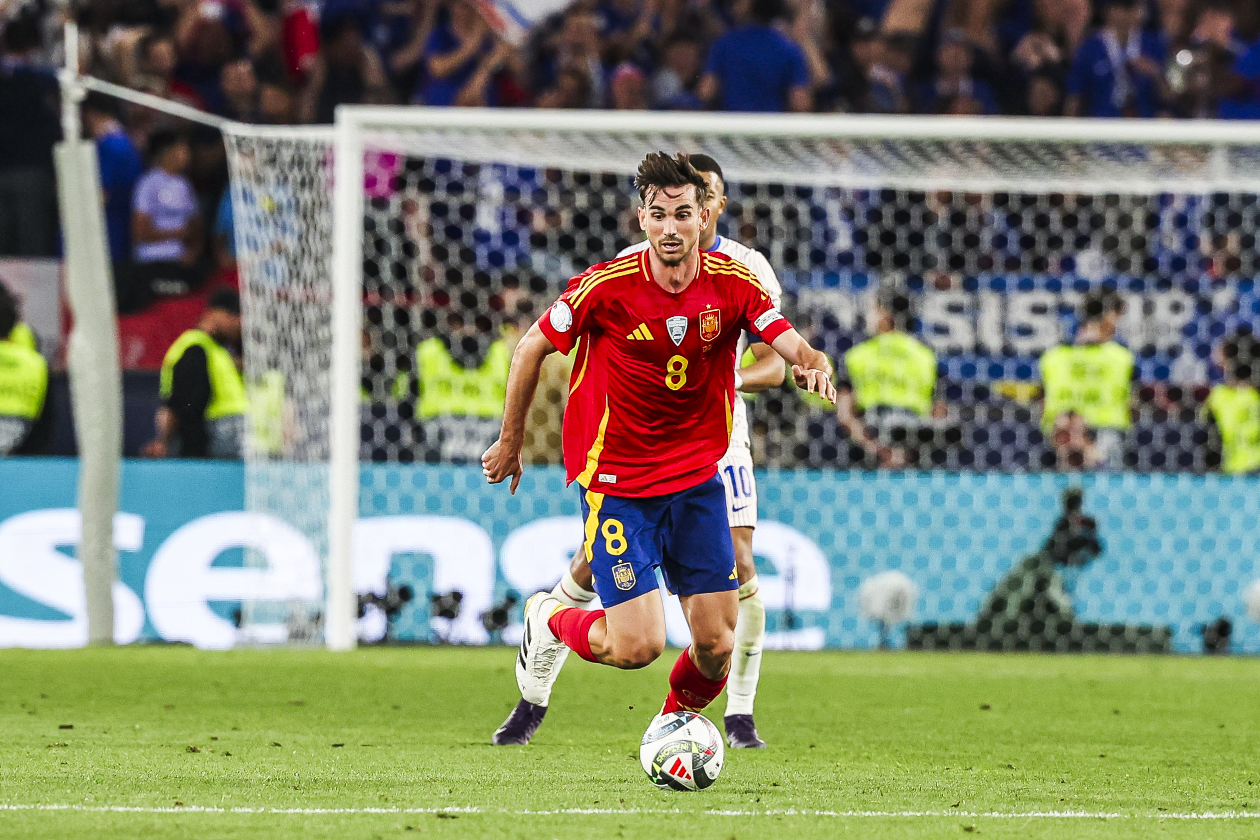 Le milieu espagnol du PSG Fabian Ruiz, lors de la demi-finale de Ligue des Nations France-Espagne.