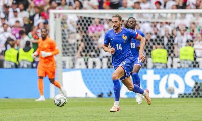 Adrien Rabiot lors du match de l'équipe de France en Allemagne en Ligue des Nations.