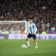 Thiago Almada a marqué avec l'Argentine contre la Colombie.