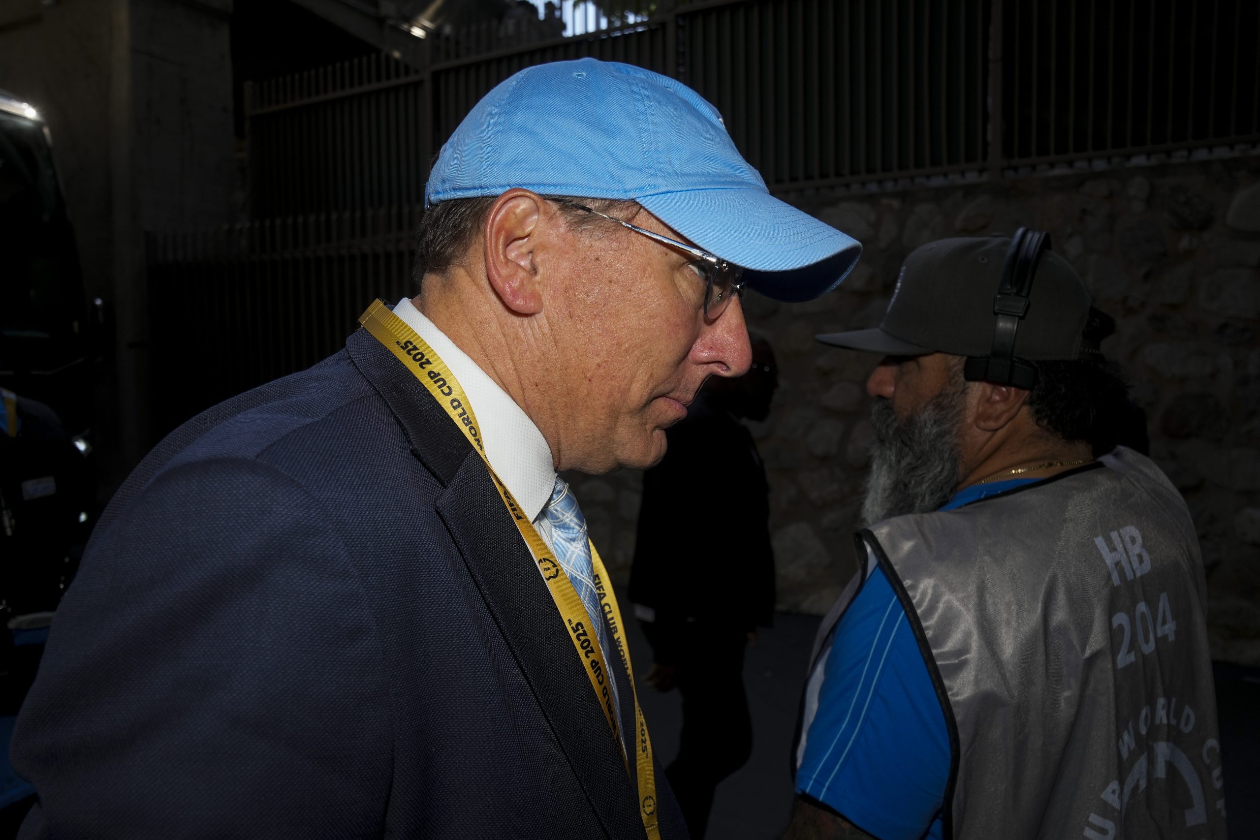 John Textor à la fin d'un match de Botafogo lors du Mondial des Clubs.