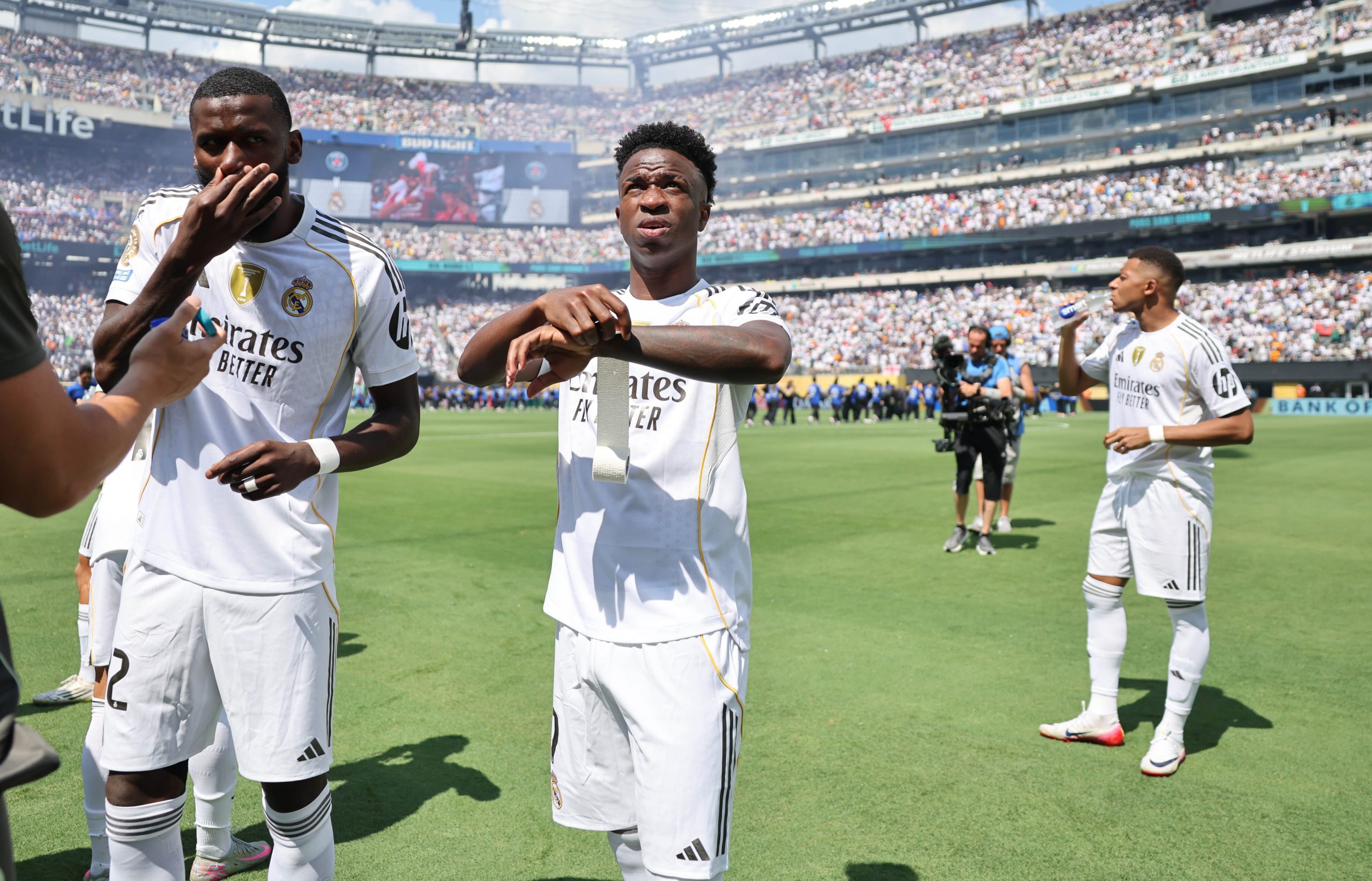 Vinicius Jr lors de la demi-finale du Mondial des Clubs contre le PSG.