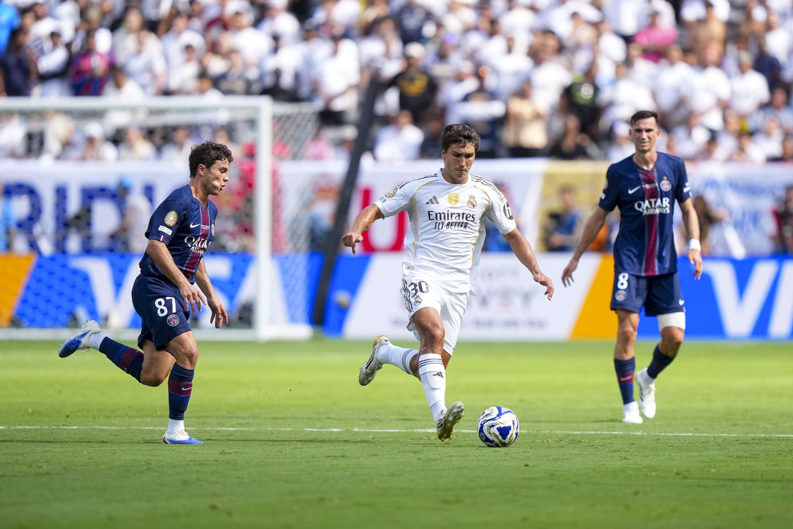 Gonzalo Garcia lors du choc entre le Real Madrid et le PSG au Mondial des Clubs.