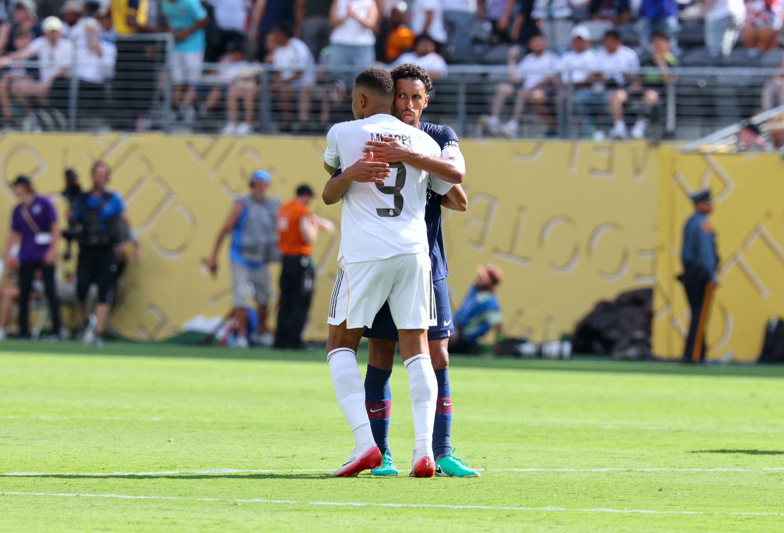 Pour sa première saison au Real Madrid, Kylian Mbappé portait le numéro 9.