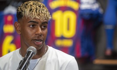 FC Barcelone : Lamine Yamal a encore changé de look ! (vidéo)
