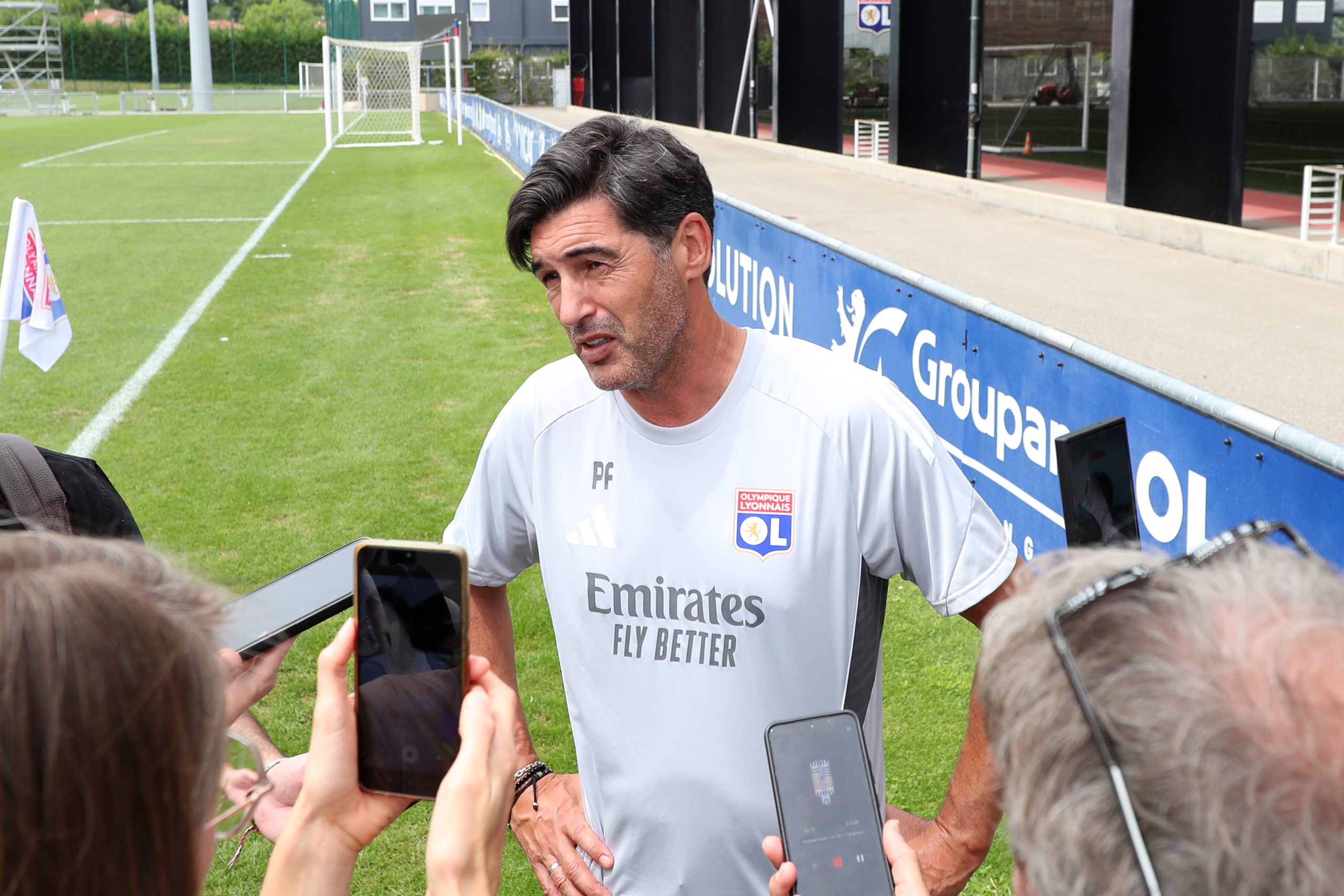 OL : Fonseca loue l'atmosphère au sein du club avant Salzbourg