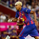 FC Barcelone PHOTO : Nicki Nicole suit encore Lamine Yamal à la trace