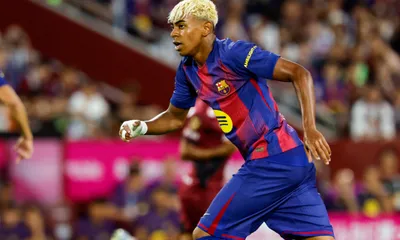 FC Barcelone PHOTO : Nicki Nicole suit encore Lamine Yamal à la trace