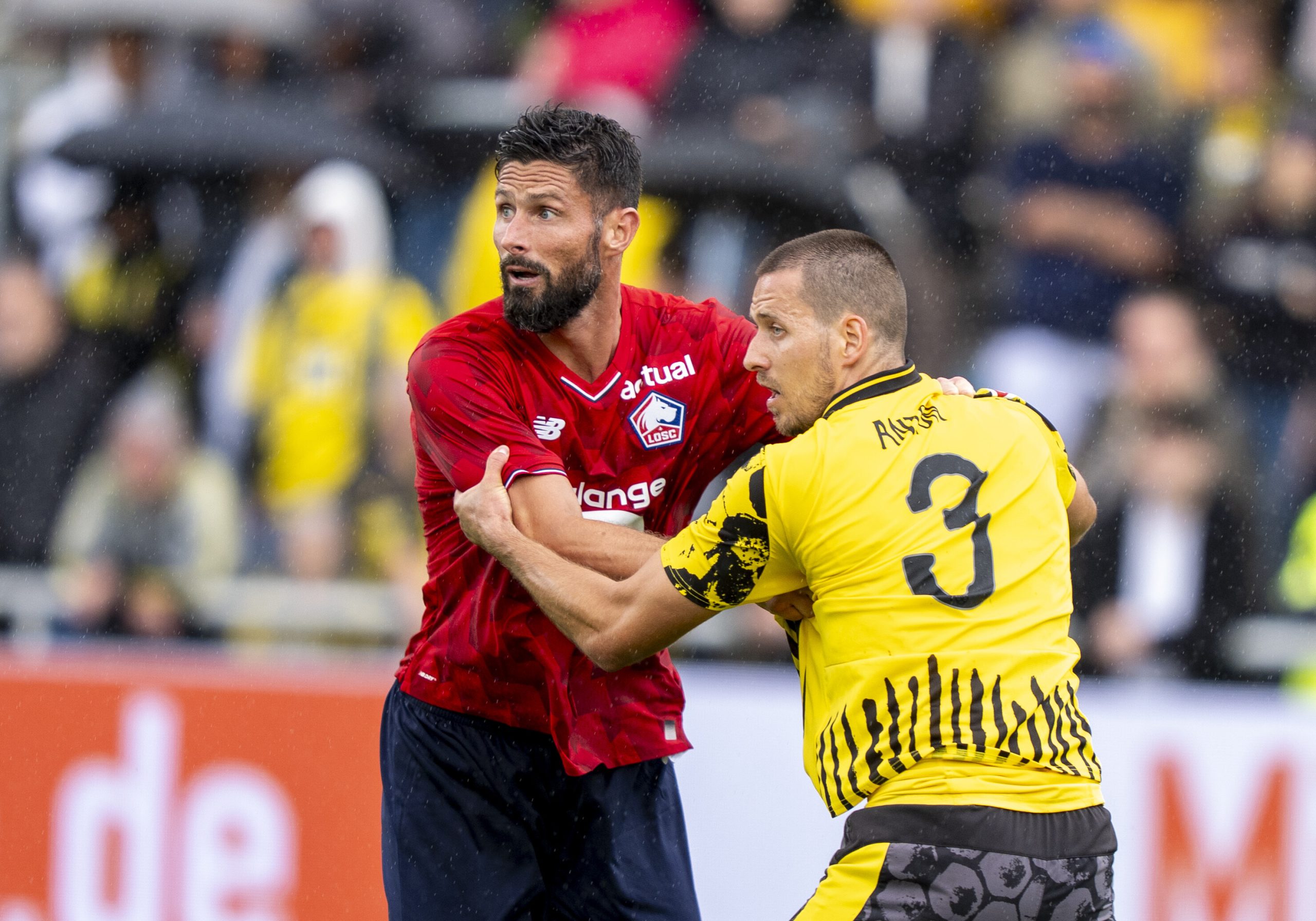 LOSC : les Dogues ont perdu contre Dortmund, Chevalier a joué, Giroud a débuté