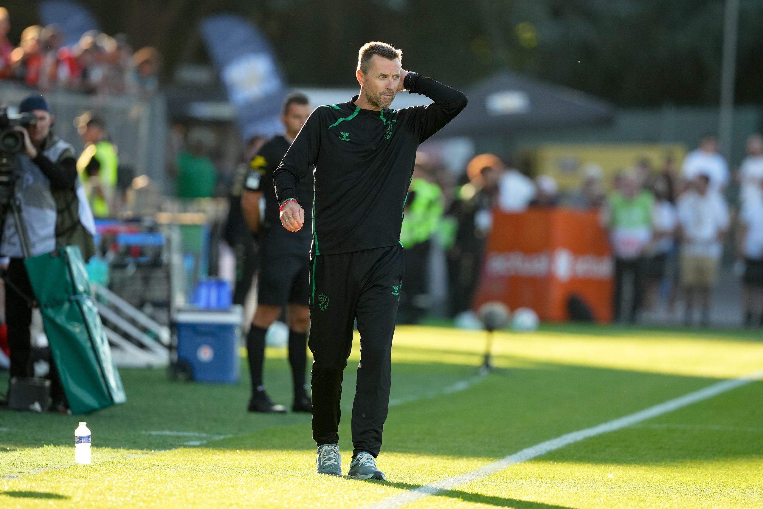 ASSE : Eirik Horneland très frustré après le match nul face à Laval