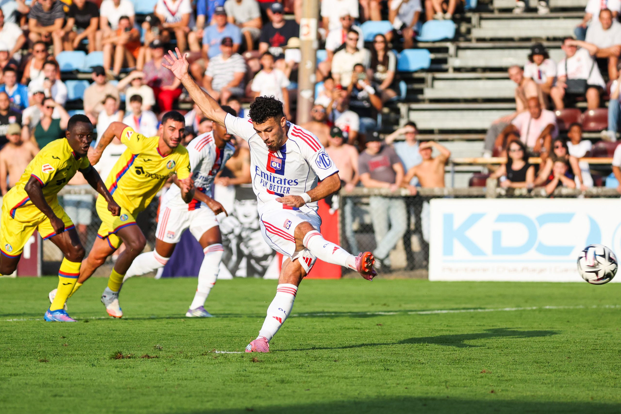 Georges Mikautadze a brillé lors d'OL - Getafe.