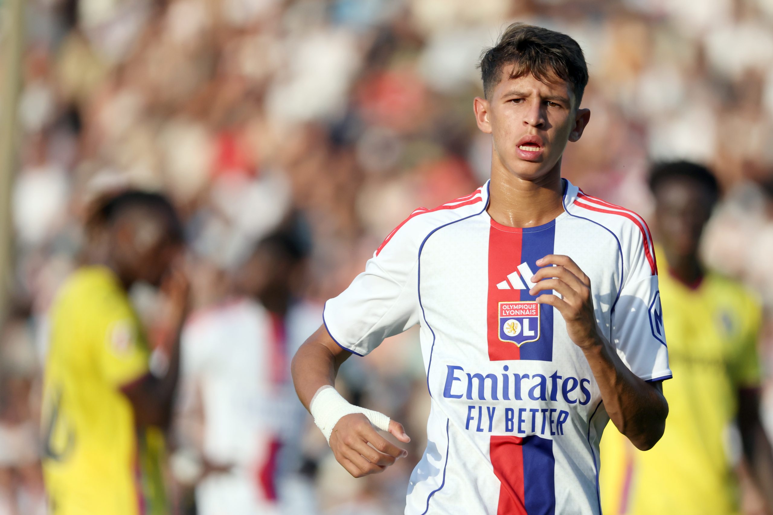 Khalis Merah, la dernière pépite de l'OL.