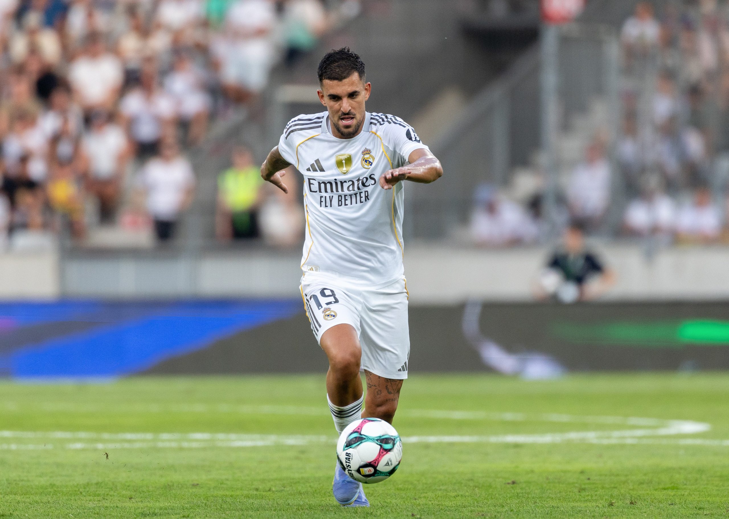 Le milieu offensif du Real Madrid Dani Ceballos.