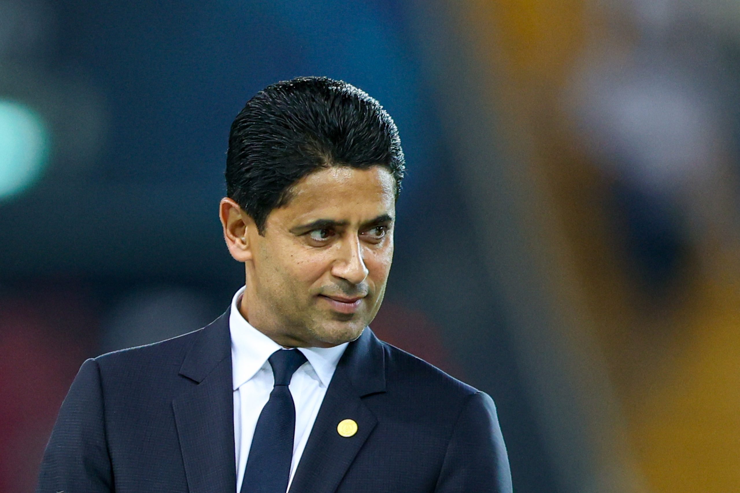 Le président du PSG et de beIN, Nasser al-Khelaïfi.