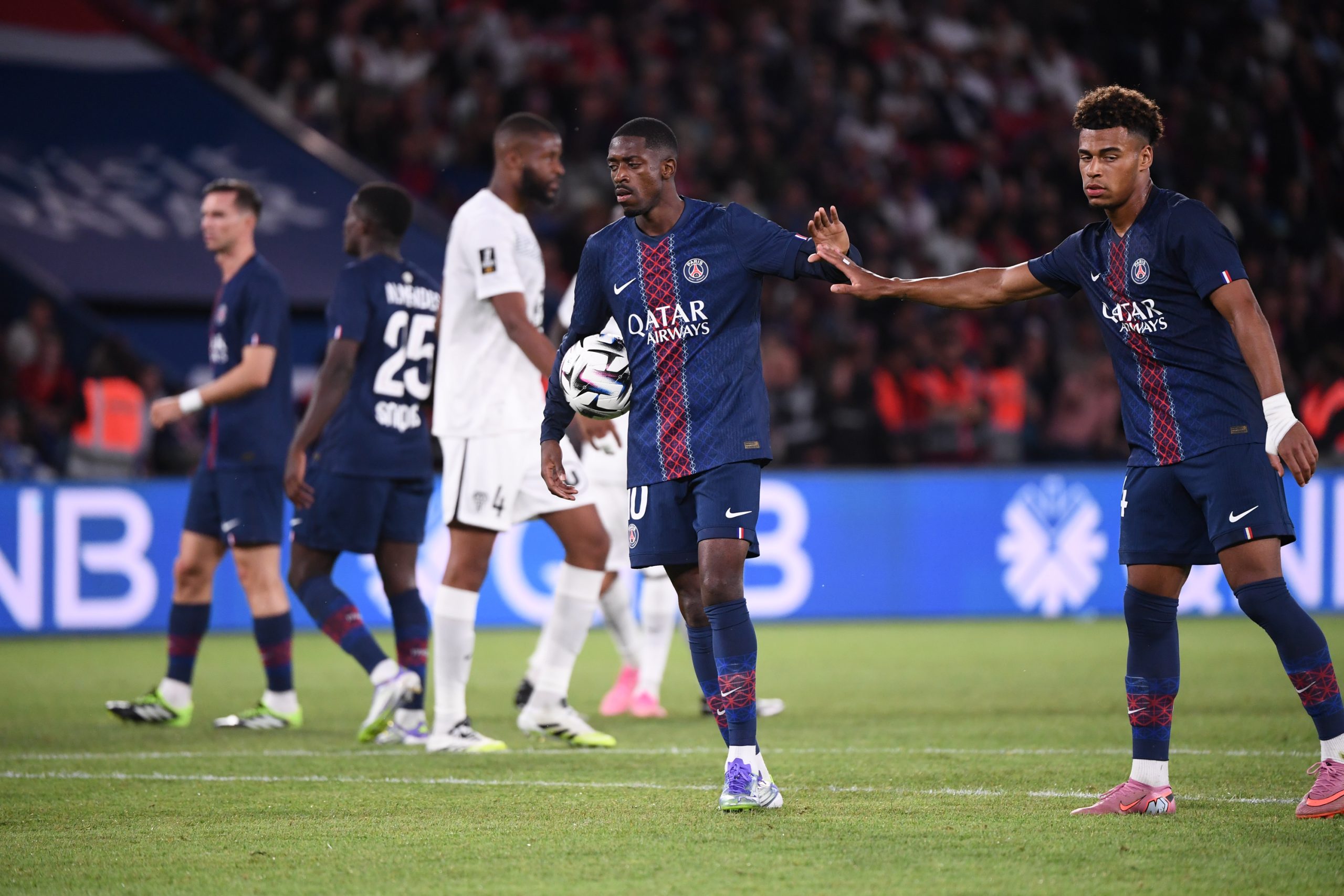 PSG : la date du retour de Dembélé et Doué se précise