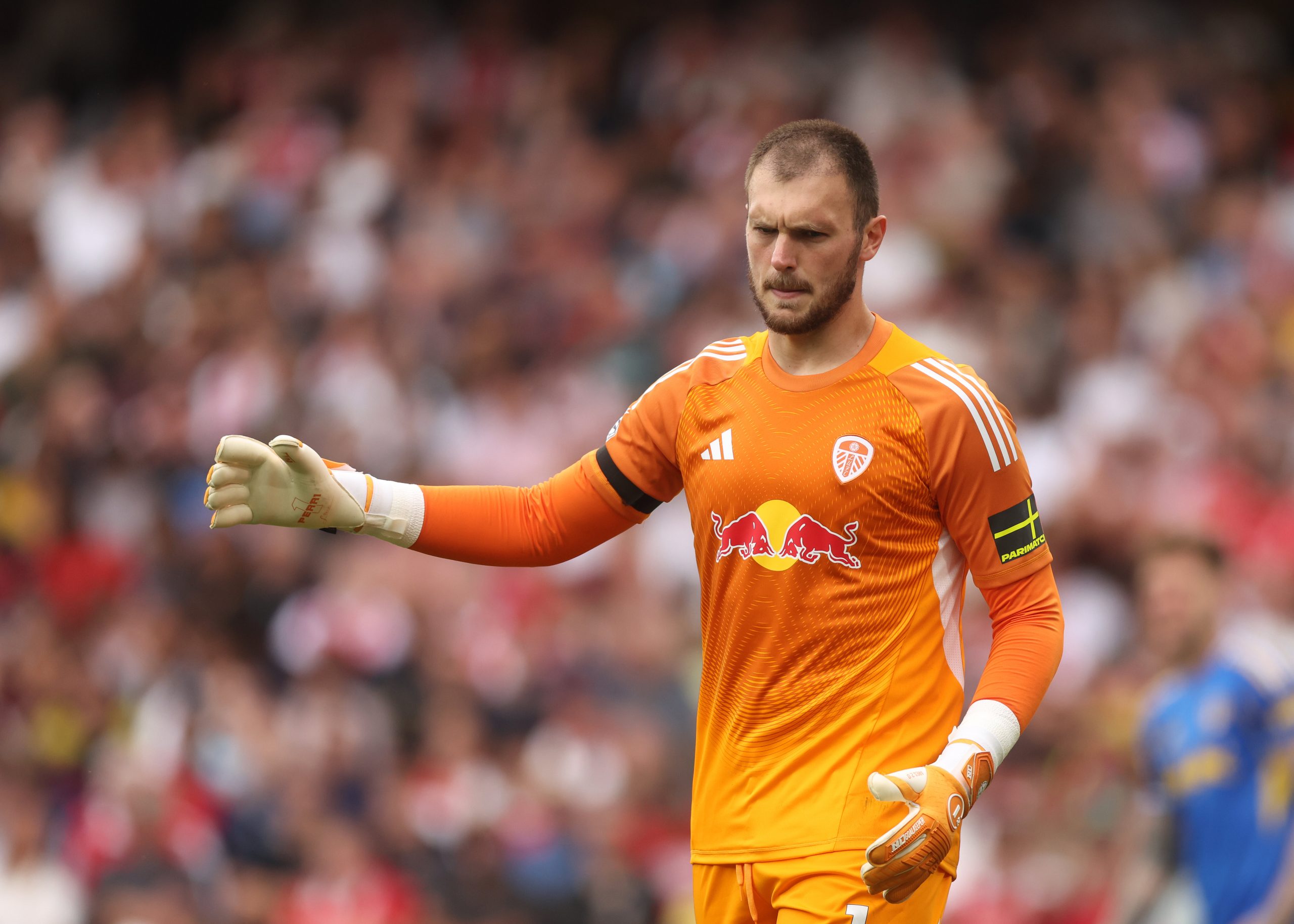 Lucas Perri a été transféré de l'OL à Leeds United cet été.