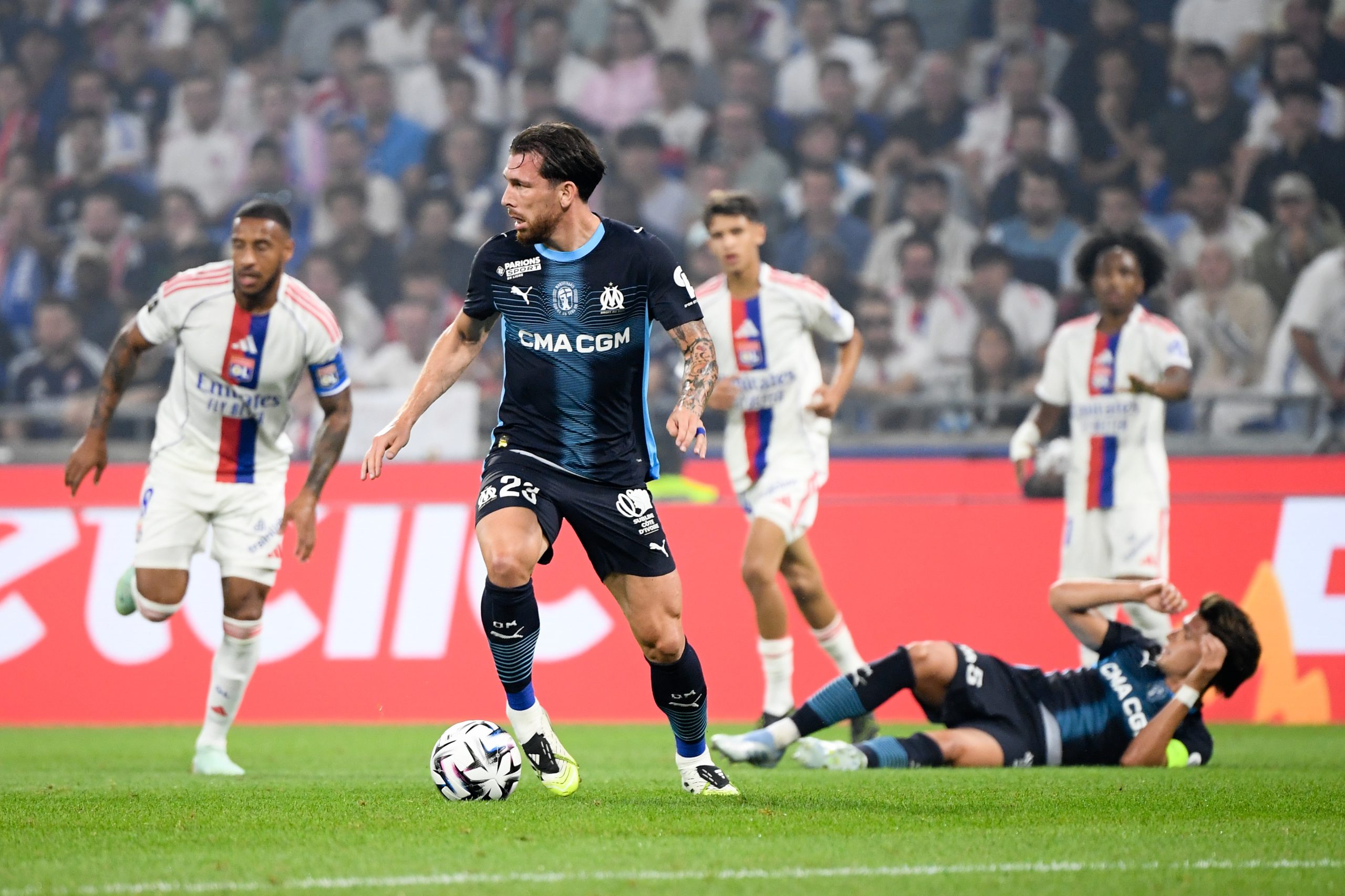 OL – OM : Hojbjerg a la rage d'avoir perdu à Lyon !