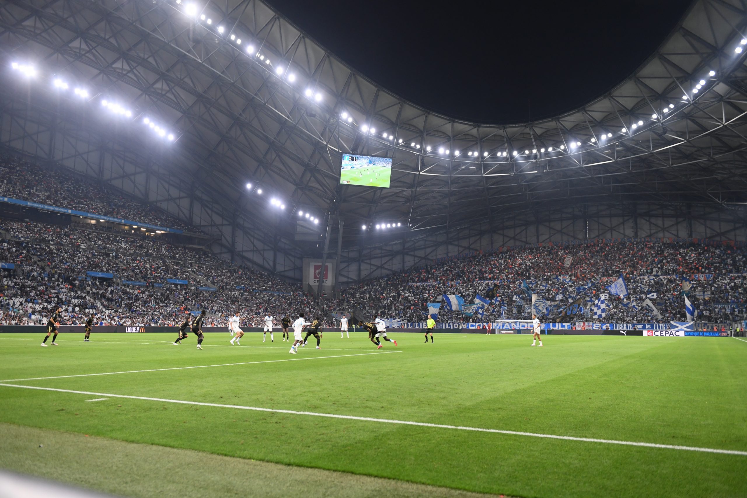 Le Vélodrome sera le théâtre du Classico ce soir.