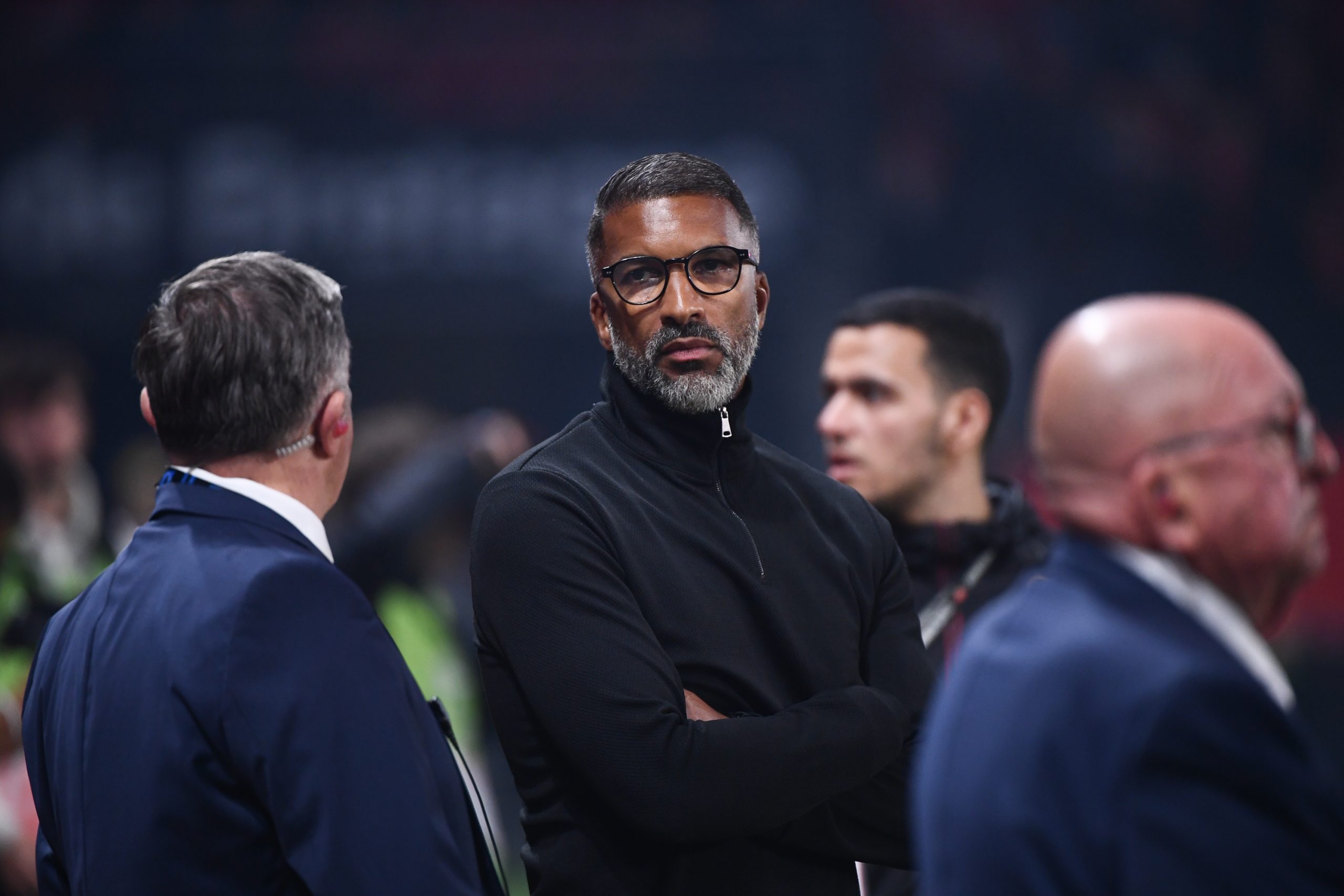 L'entraîneur du Stade Rennais, Habib Beye.