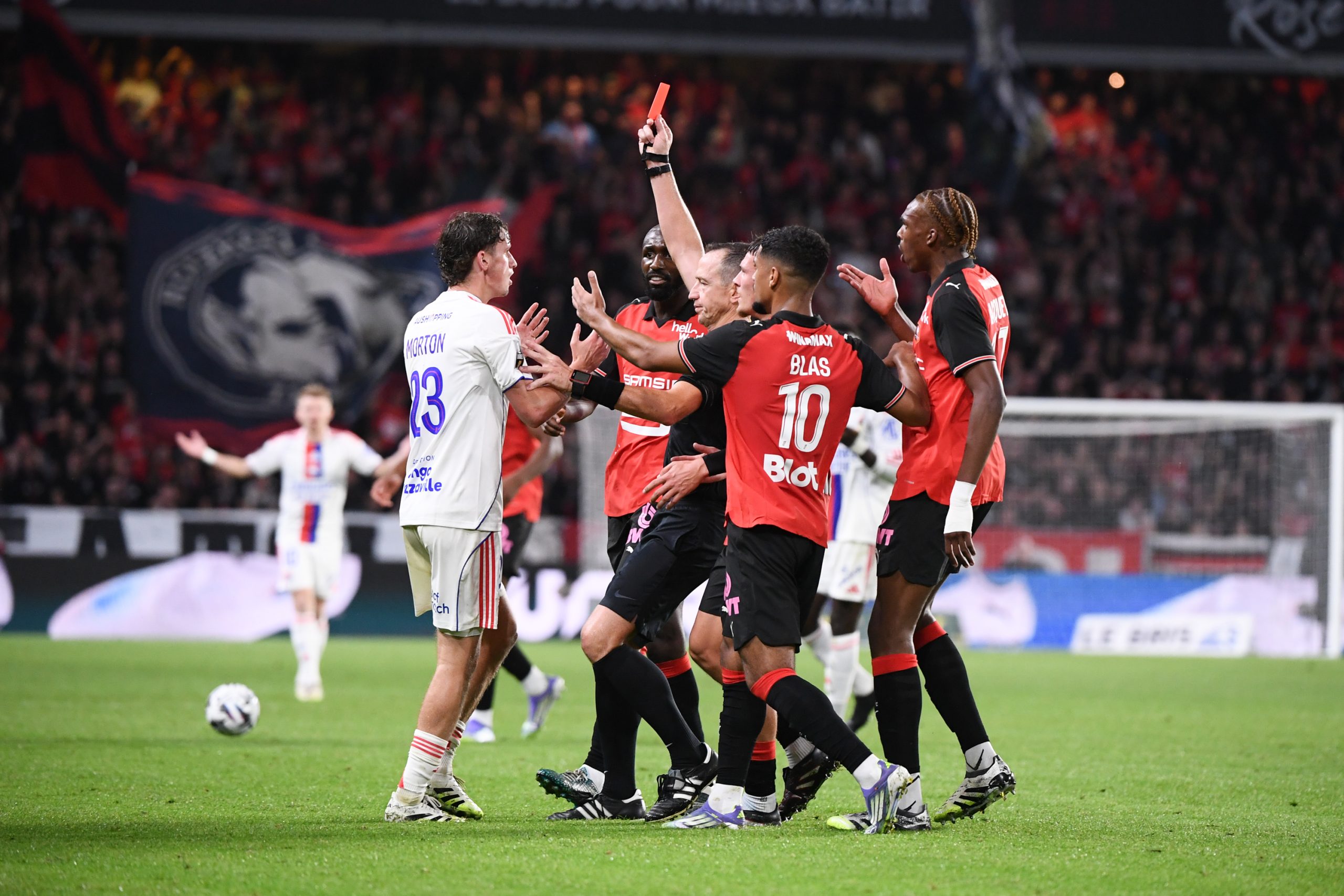 Discipline : Morton (OL) connaît sa sanction, les incidents d'Angers-Rennes tranchés