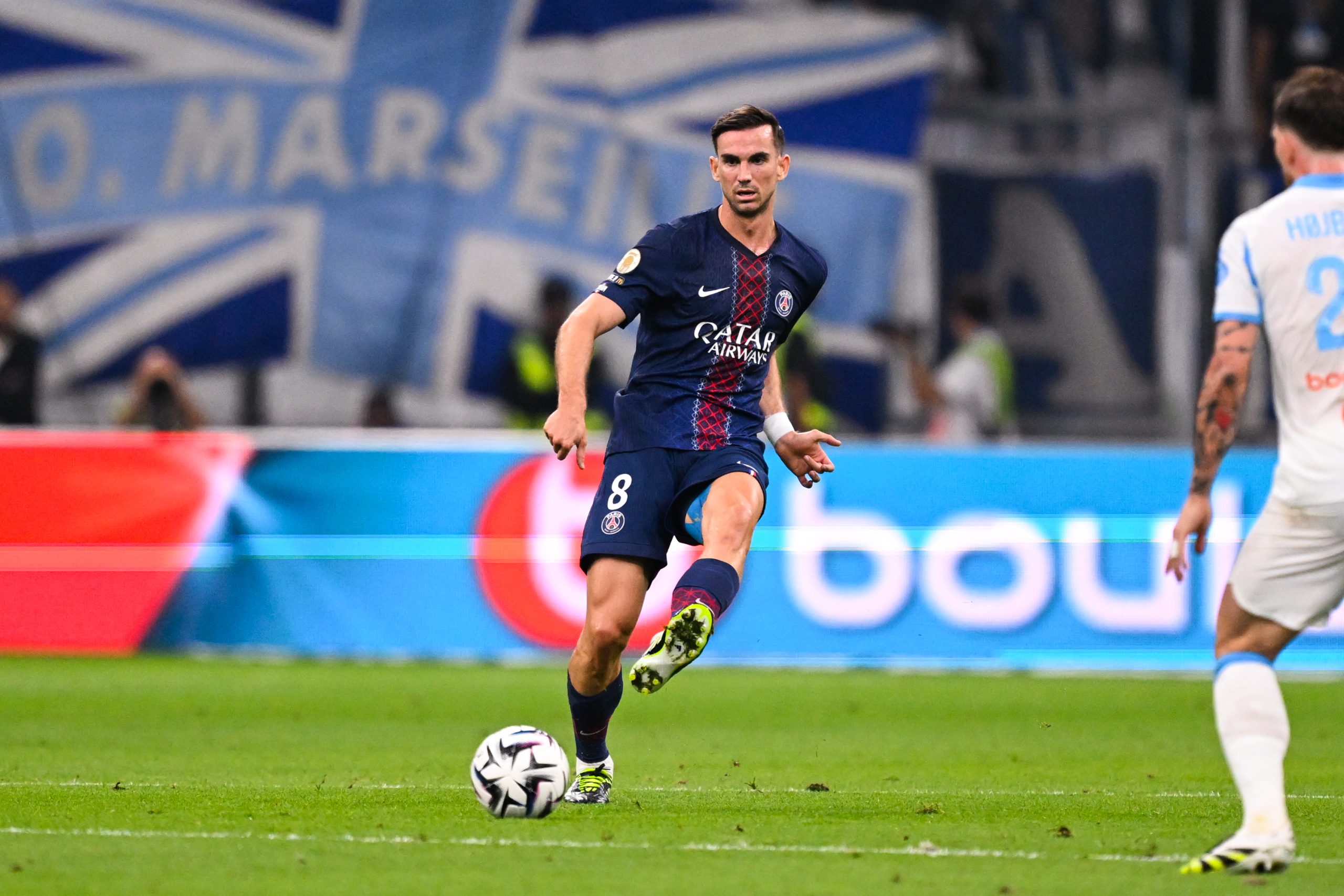 Fabian Ruiz lors du match du PSG à Marseille.