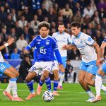 OM : l’image choc du visage amoché d’Aguerd après Strasbourg 