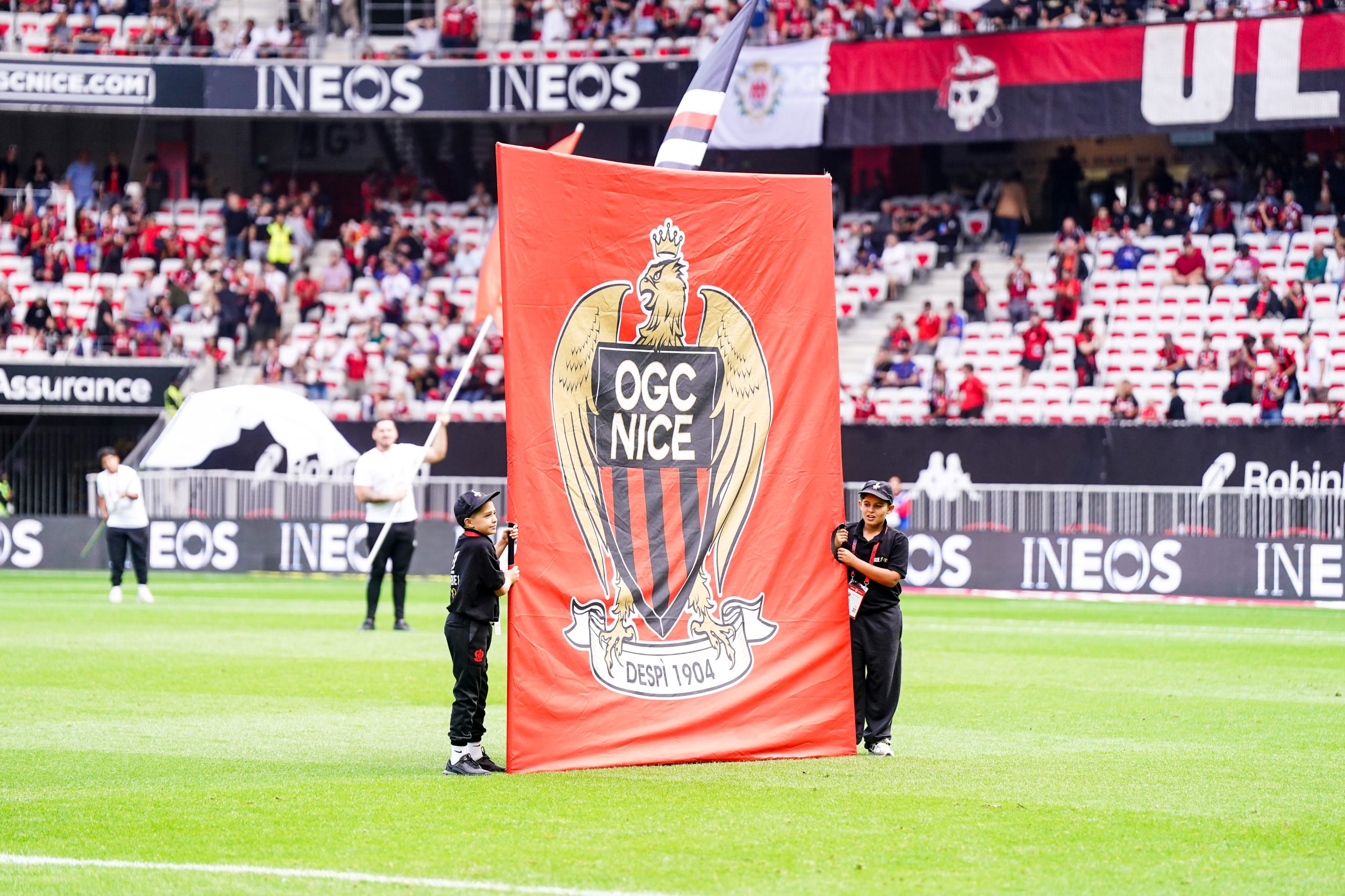 Le logo de l'OGC Nice.