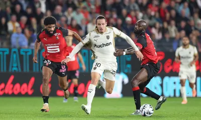 Le RC Lens, réduit à dix, tient tête au Stade Rennais et peut avoir de gros regrets… les notes des Sang et Or