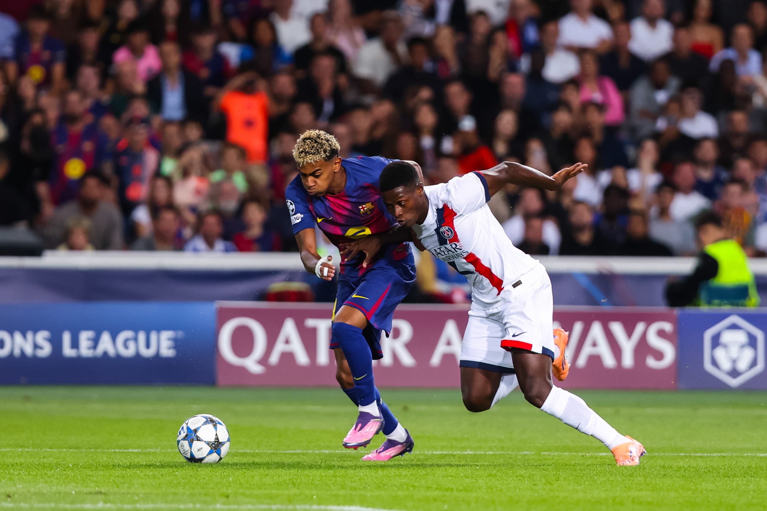 Nuno Mendes a fini par dominer Lamine Yamal après un début impressionnant du Barcelonais.