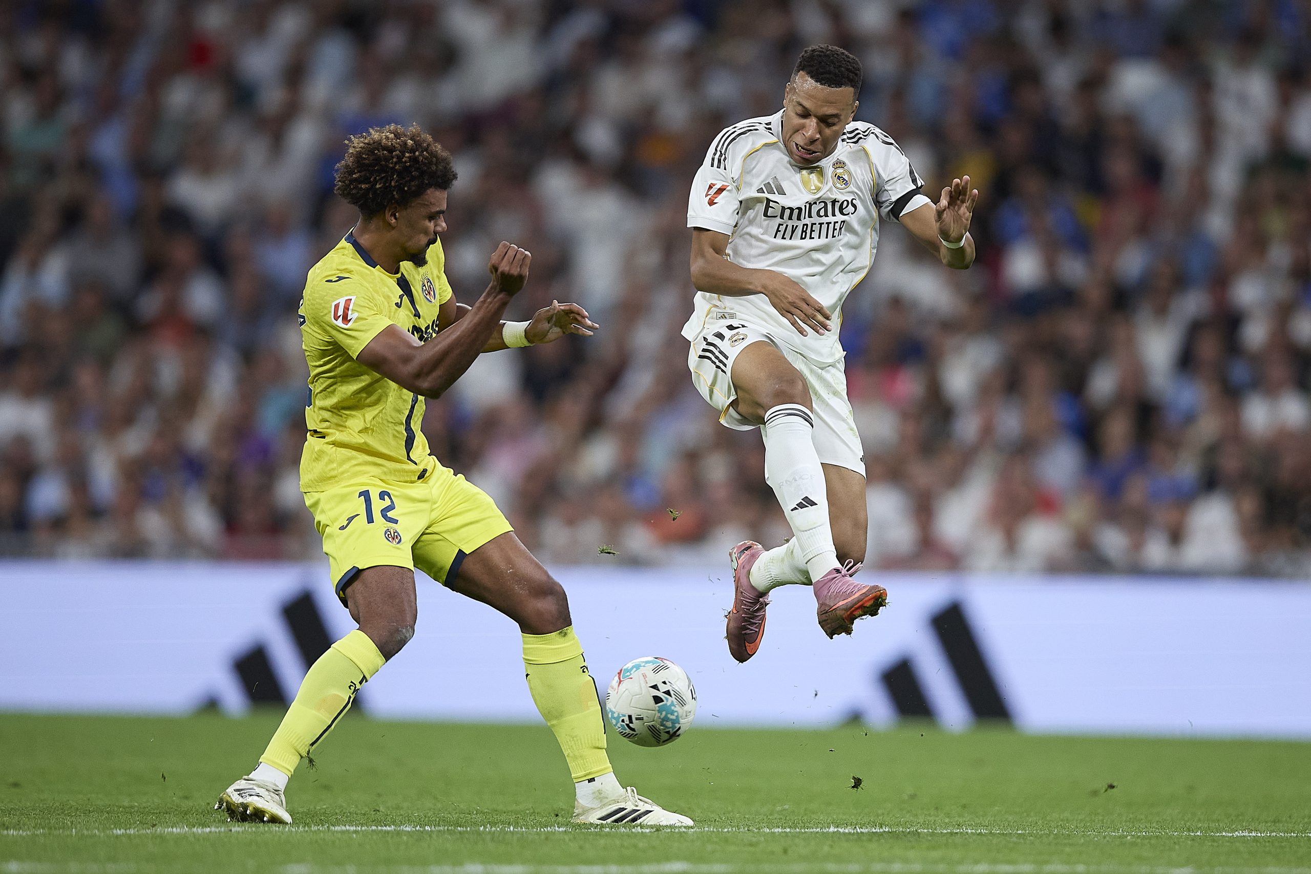 Le Real Madrid se rassure contre Villarreal mais perd Mbappé en route