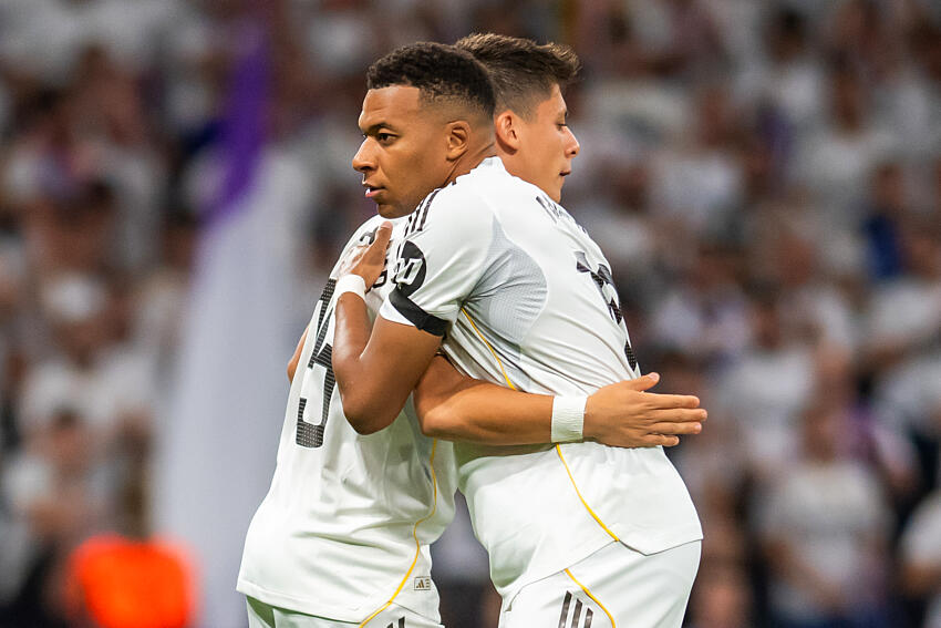 Güler et Mbappé (Real Madrid)