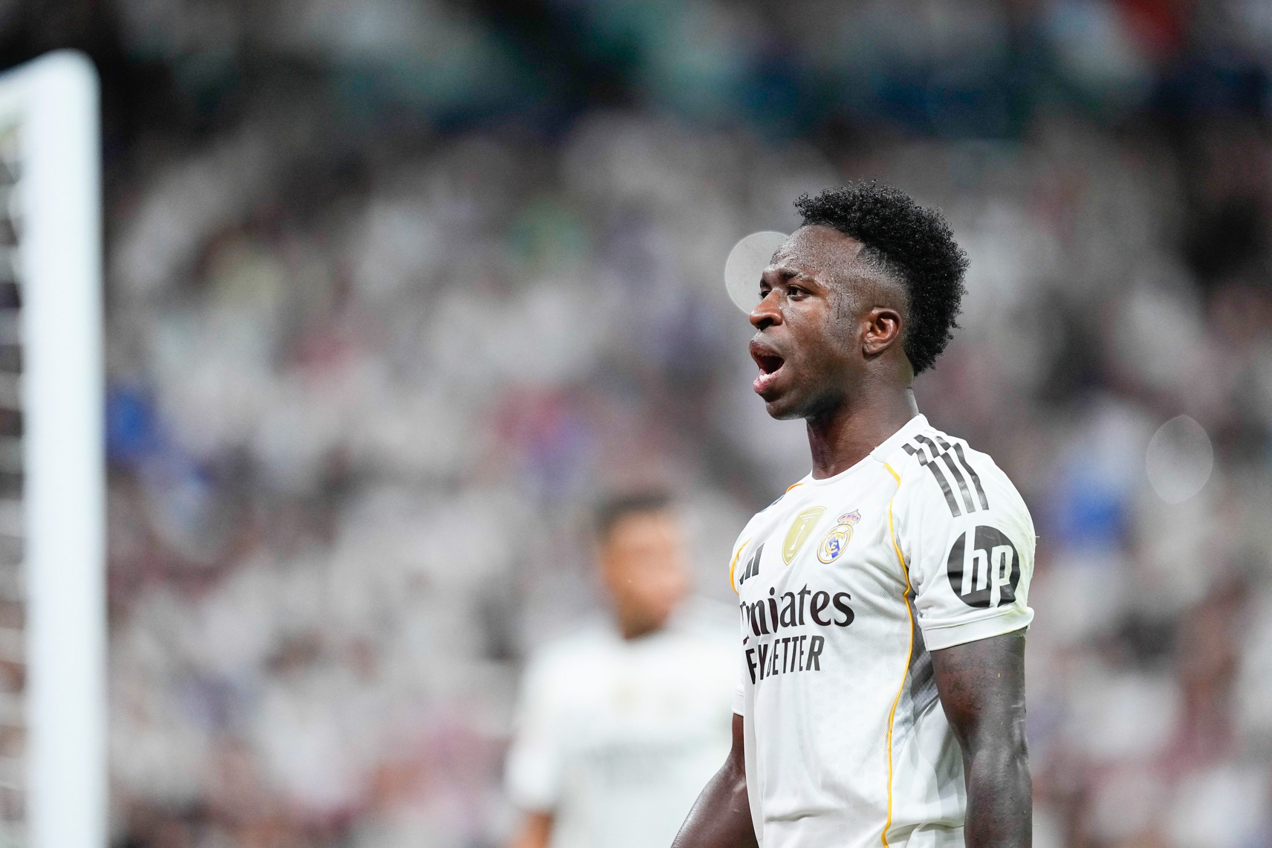 Vinicius Jr lors d'un match du Real Madrid.