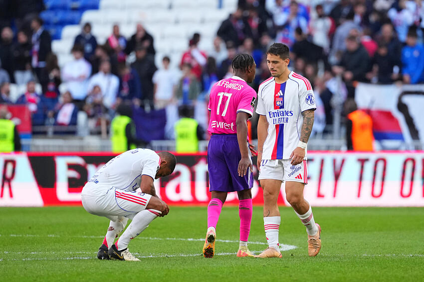 L'OL battu par Toulouse
