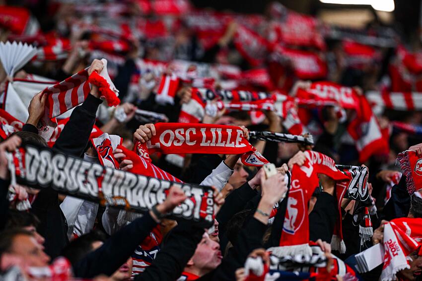 Les supporters du LOSC en fusion