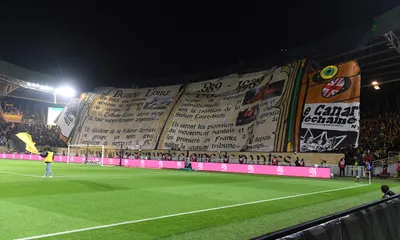 FC Nantes : un tifo magnifique à la Beaujoire, malgré la défaite contre Lille…