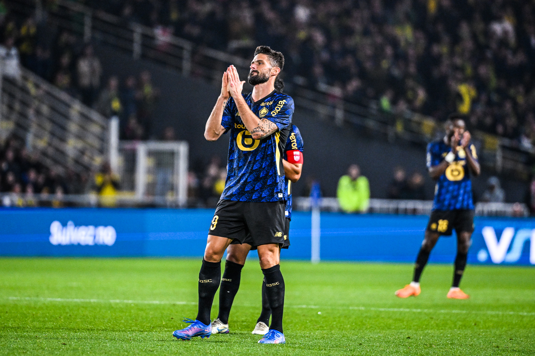 FC Nantes – LOSC : Olivier Giroud et les supporters nantais ont enterré la hache de guerre