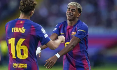 Ligue des champions : le FC Barcelone s&rsquo;amuse contre l&rsquo;Olympiakos, Lamine Yamal se fait voler la vedette !