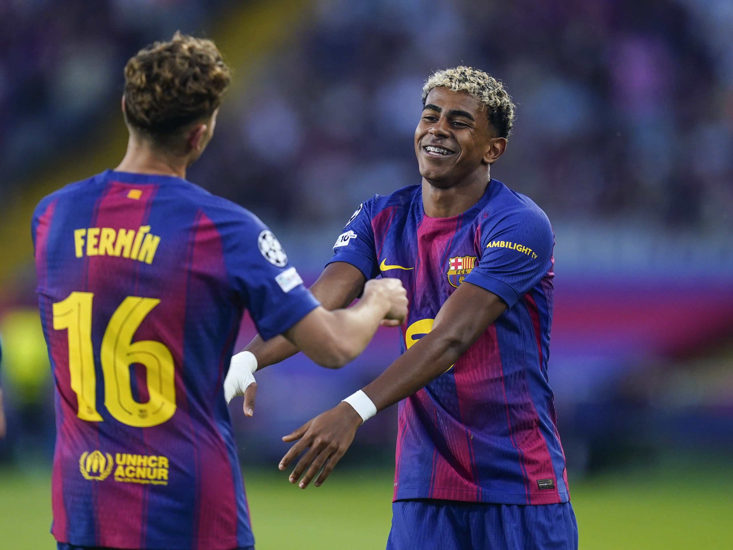 Ligue des champions : le FC Barcelone s'amuse contre l'Olympiakos, Lamine Yamal se fait voler la vedette !