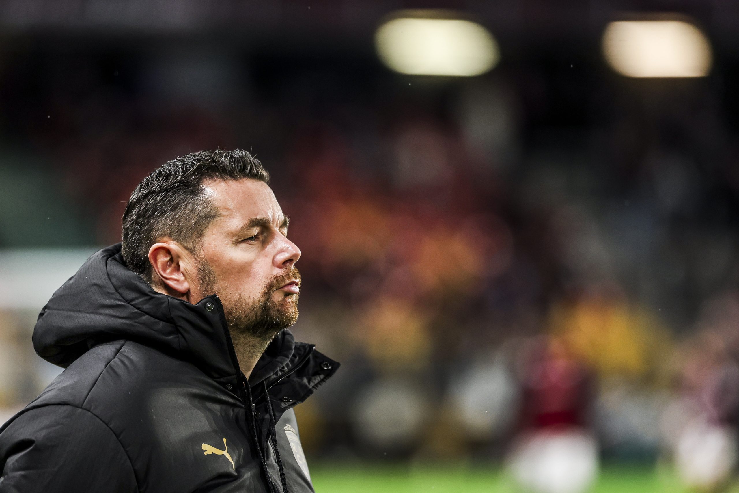 L'entraîneur du RC Lens, Pierre Sage.