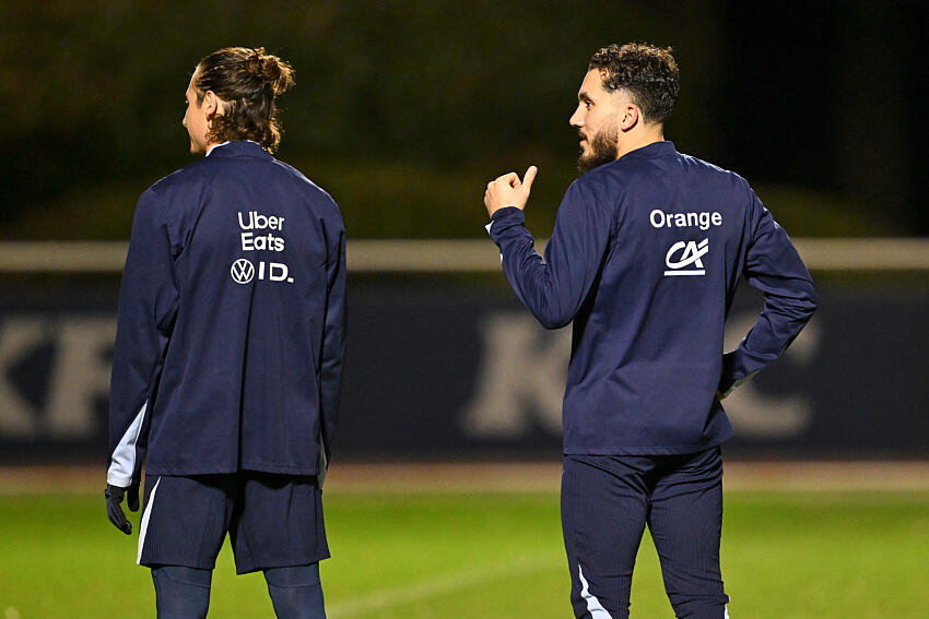 Thauvin et Cherki en Bleu