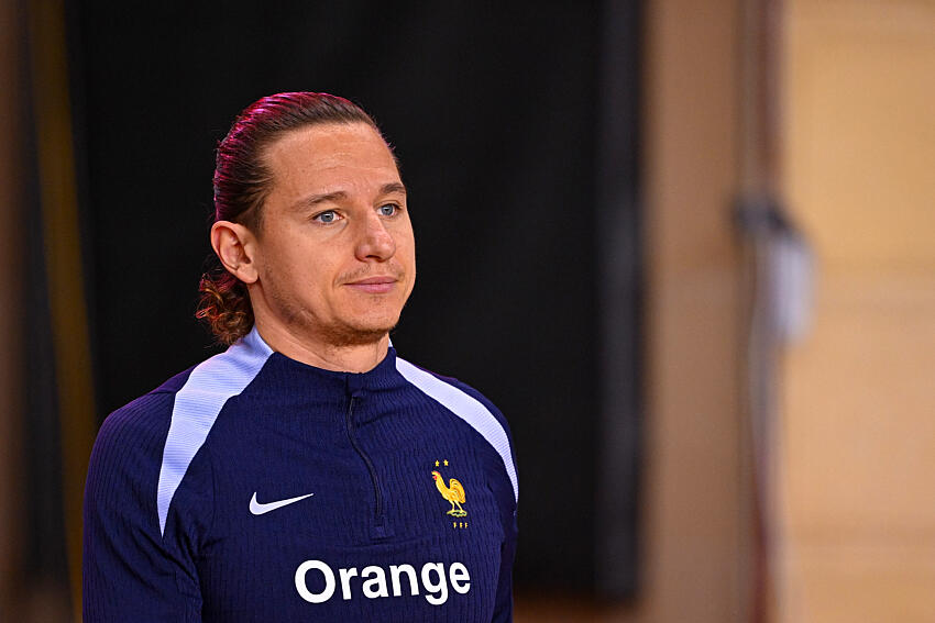 Florian Thauvin en Bleu