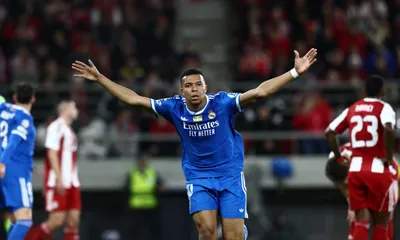 Mbappé magistral, une défense aux abois… les notes du Real Madrid face à l&rsquo;Olympiakos (3-4)