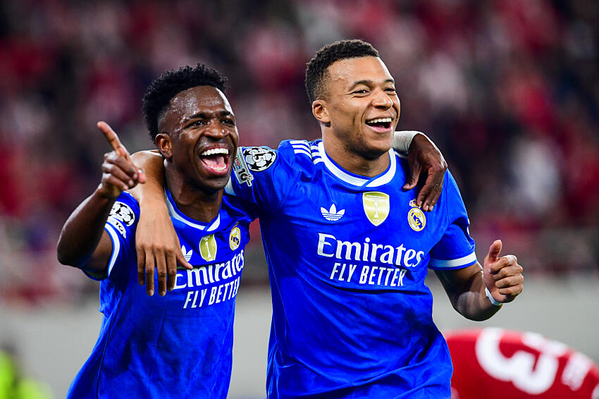 Vinicius et Mbappé au Real Madrid