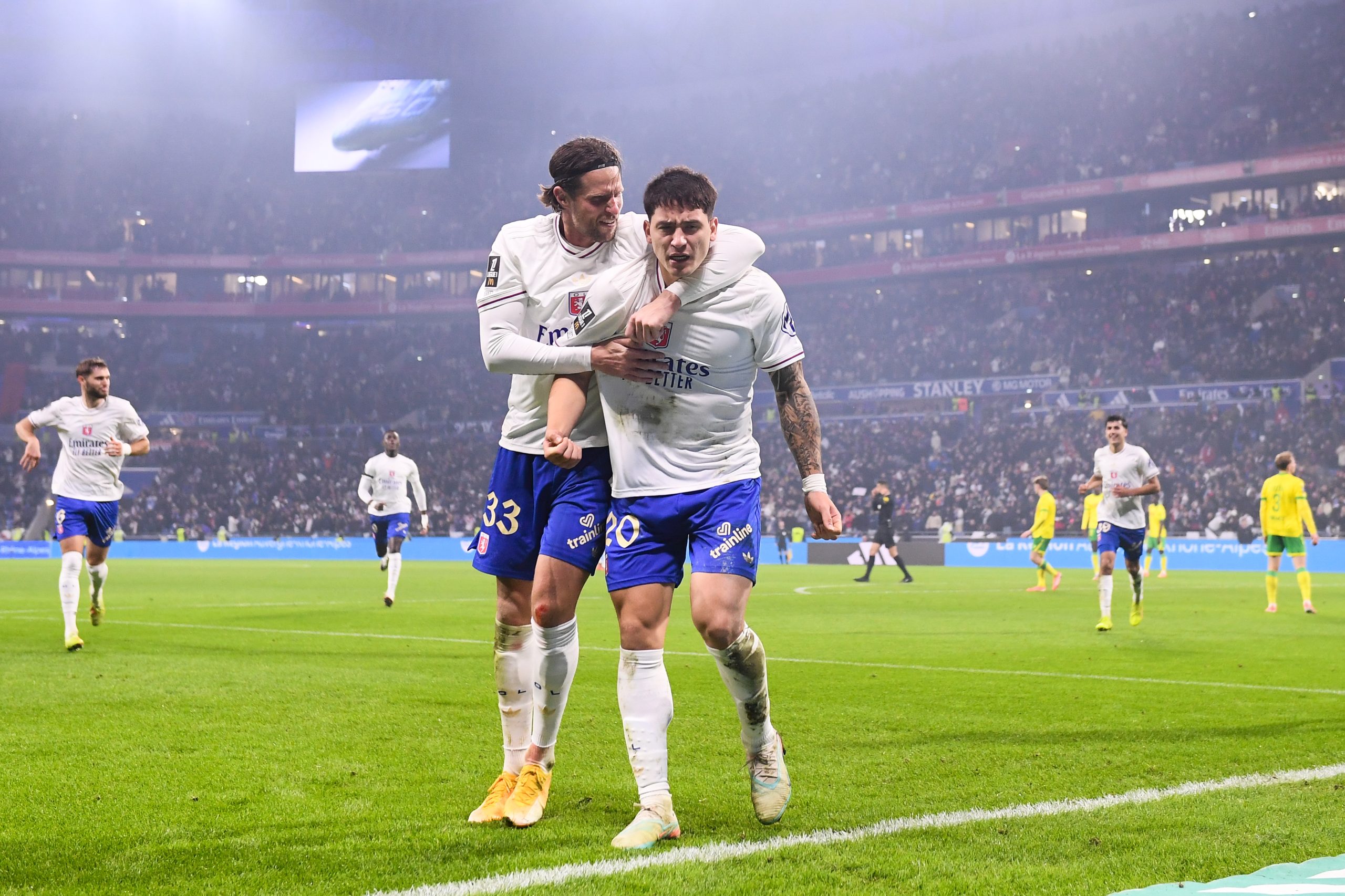 Martin Satriano a mis fin à sa disette en Ligue 1 face au FC Nantes.