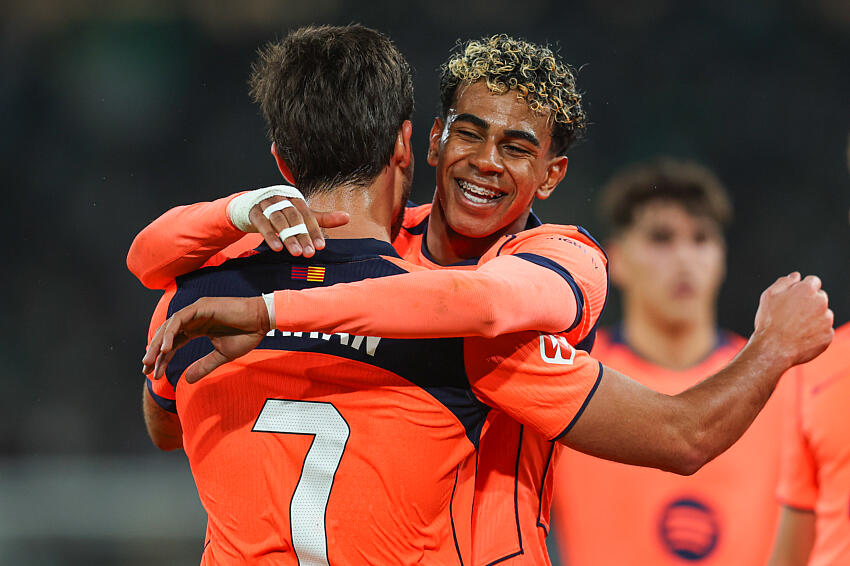 Torres et Yamal au Barça