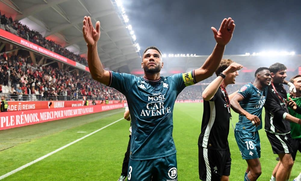 Matthieu Udol, le défenseur et capitaine du FC Metz.