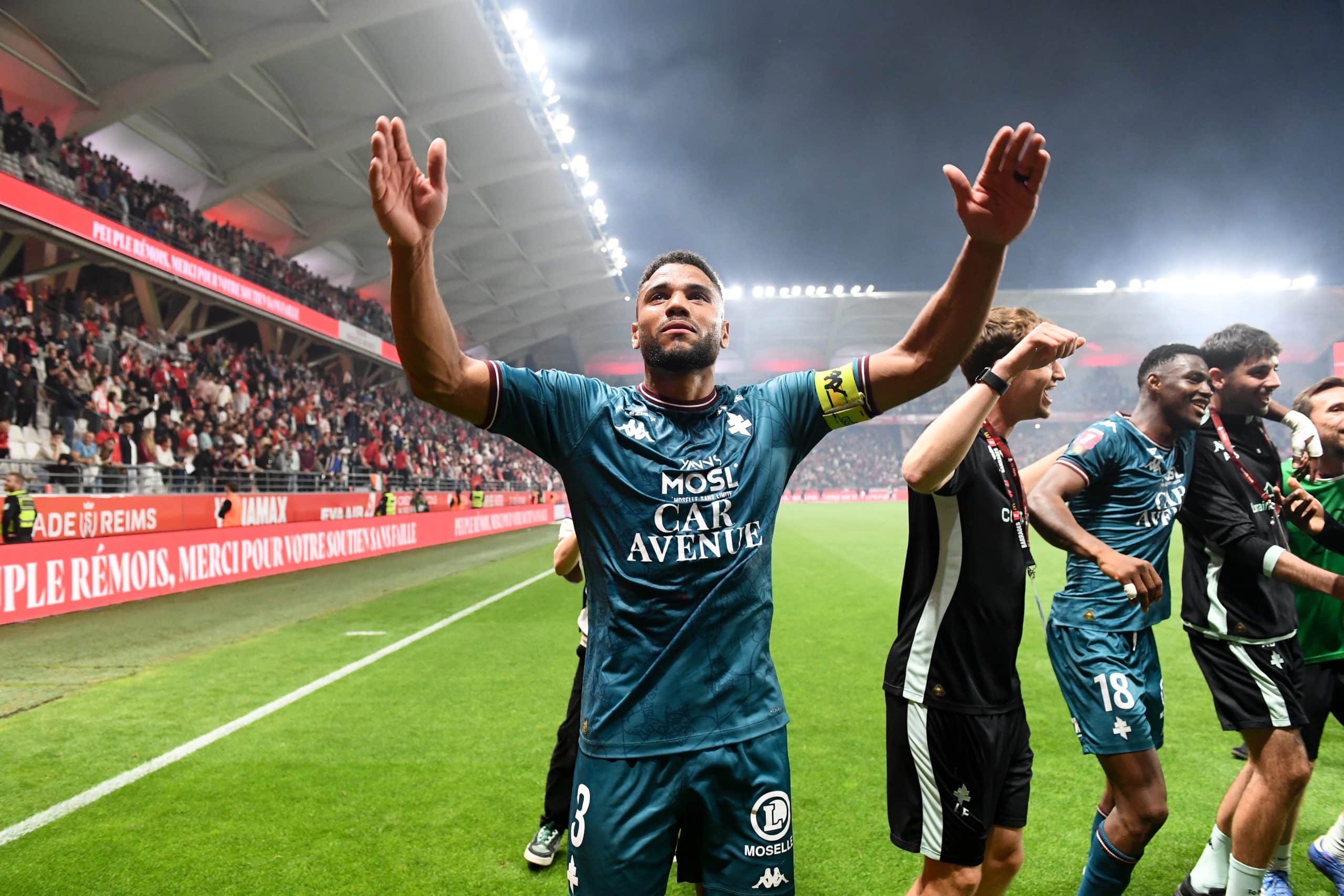 Matthieu Udol, le défenseur et capitaine du FC Metz.