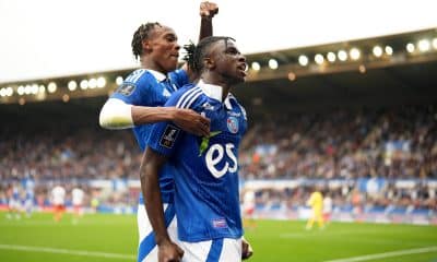 Abakar Sylla, le défenseur du RC Strasbourg.